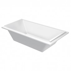 700341 Duravit STARCK Ванна акриловая прямоугольный вариант 2000x1000х460 mm, с 2 наклонами для спины, цвет белый
