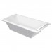 700341 Duravit STARCK Ванна акриловая прямоугольный вариант 2000x1000х460 mm, с 2 наклонами для спины, цвет белый